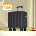 Children's luggage, 24-inch, 2026 new style, small, sit-on, boarding, travel, trolley, password, leather case, for both boys and girls - 图片 6