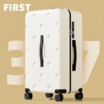 Large-capacity luggage for women, 2026 new style, 24-inch/26-inch travel trolley case, password-protected leather luggage, men's 37-inch extension - 图片 5