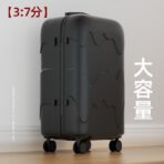 High-value appearance luggage for women, 2025 new style, 20-inch small size, suitable for boarding, travel trolley with password, leather case, universal wheels - 图片 6