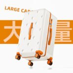 2026 new style luggage for women, 20-inch small boarding travel trolley case with password, leather luggage for men, sturdy and durable, thickened - 图片 4