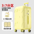 Large-capacity luggage for women, 2026 new style, 24-inch/26-inch travel trolley case, password-protected leather luggage, men's 37-inch extension - 图片 4