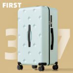 Large-capacity luggage for women, 2026 new style, 24-inch/26-inch travel trolley case, password-protected leather luggage, men's 37-inch extension - 图片 4