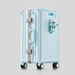 2026 new style luggage trolley case female 20-inch 24 small boarding travel password leather case male sturdy and durable