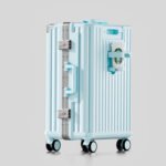 2026 new style luggage trolley case female 20-inch 24 small boarding travel password leather case male sturdy and durable