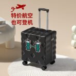 2026 new style luggage, 28-inch and 26-inch travel suitcases, large capacity, suitable for men and women, students, trolley, boarding password, leather case - 图片 2