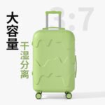 2026 new style luggage, 20-inch, 24-inch, with boarding password, travel trolley leather case, 37-inch, large capacity, universal wheels