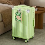 2026 new style luggage, 20-inch 24-inch, suitable for boarding, travel password, trolley case, suitable for both men and women, sturdy and durable, large capacity - 图片 2