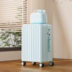 Luggage trolley case for women, 2026 new style, high appearance value, specially designed for student dormitory use, large capacity, password-protected, travel leather case - 图片 2