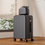 Luggage trolley case for women, 2026 new style, high appearance value, specially designed for student dormitory use, large capacity, password-protected, travel leather case